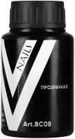 База для гель лака каучуковая Vogue Nails Rubber камуфляж, густой, бесцветный, 30 мл