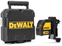 DeWALT DW088K Нивелир лазерный с красным лучем (+/-0.3 мм/м, верт/гориз
10м/50 м) в чем