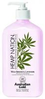 Australian Gold Hemp Nation Wild Berries & Lavender, питательный лосьон для тела