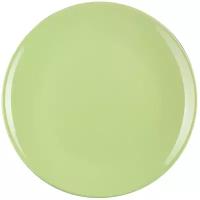 Доляна Тарелка обеденная Доляна «Пастель», d=27 см, цвет зелёный