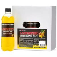 IRONMAN L-карнитин slim-energy drink (6 х 500 мл) (3000 мл) ананас