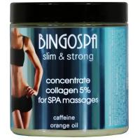 BingoSpa концентрат Slim and Strong Гелевый массажный с кофеином и маслом апельсина