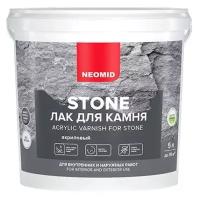 Neomid Stone Лак акриловый с эффектом мокрого камня (бесцветный, полуматовый, 2,5 л)