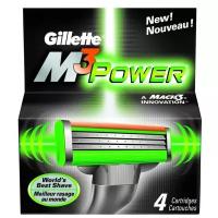 Сменные кассеты Gillette Mach3 Power