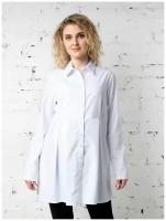Рубашка Мамуля Красотуля, размер 50 (XL), белый
