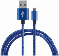 Energy USB - MicroUSB, 1 м, 1 шт., синий