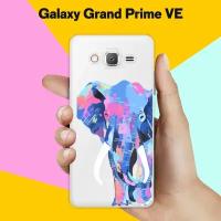 Силиконовый чехол на Samsung Galaxy Grand Prime VE Слон / для Самсунг Галакси Гранд Прайм ВЕ Дуос