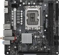 Материнская плата Socket-1700 mITX H610 Asrock H610M-ITX/AC 2xDDR4 AC97 8ch(7.1) GbLAN RAID+VGA+HDMI+DP