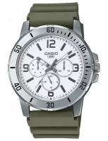 Наручные часы CASIO Collection, серебряный, бежевый