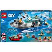 Конструктор LEGO City Police 60277 Катер полицейского патруля, 276 дет