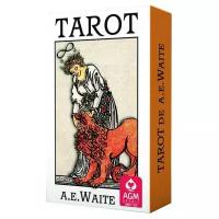 Гадальные карты AGM-Urania Таро A.E.Waite Tarot Premium Edition - Pocket - Spanish, 78 карт