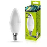 Светодиодная лампа Ergolux LED-C35-11W-E14-6K