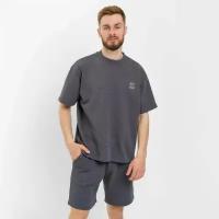 Футболка мужская MIST Men's casual размер 48, графитовый