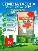 Газонная трава семена Канада Грин Городской CITY 5 кг/ мятлик, райграс,овсяница семена для газона