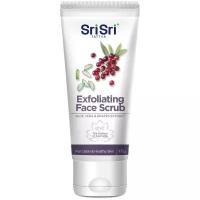 Sri Sri Tattva скраб для лица Exfoliating Face Scrub с экстрактом Алоэ вера и винограда