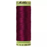 Нить для машинного квилтинга SILK-FINISH COTTON 60, 200 м 0157 Sangria