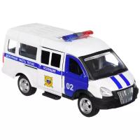 Микроавтобус ТЕХНОПАРК ГАЗель Дежурная часть (X600-H09035-R) 1:50, 11.5 см