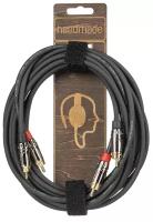 HeadMade Viper Interconnect 2*RCA(M) to 2*RCA(M), 1.5m - межблочный кабель