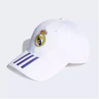 Кепка Adidas Real Madrid BB CAP H59684, хлопок, белый, размер OSFM