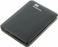 Внешний жесткий диск WD Portable HDD 1Tb Elements Portable USB 3.0 2.5" (WDBUZG0010BBK-WESN)