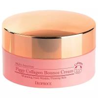 Deoproce Piggy Collagen Bounce Cream Крем для лица со свиным коллагеном