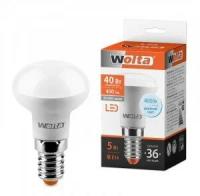 Светодиодная LED лампа Wolta лампа R39 E14 5W(400Lm) 4000K 4K 69X39 25S39R5E14 (упаковка 12 штук)