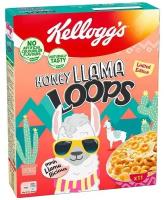 Готовый завтрак медовые хлопья Kellogg's Llama Loops / Келлогс Лама Лупс 330гр. (Германия)