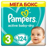 Pampers подгузники Active Baby-Dry 3, 6-10 кг