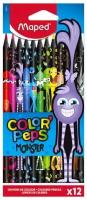 Карандаши Unitype цветные MAPED COLOR PEPS Black Mon... - (4 шт)