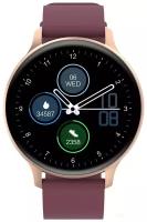 Smartwatch, Realtek 8762CK, 1.28TFT 240x240px; RAM: 160KB, Lithium-ion polymer battery, 3.7V 190mAh Include, Golden Zinc alloy middle frame + plasti