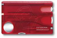 SwissCard Nailcare Victorinox 0.7240. T red trans