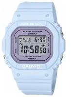 Наручные часы CASIO Baby-G, голубой, фиолетовый