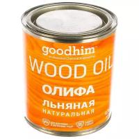 Goodhim Льняная натуральная олифа, бесцветный, 0.75 л