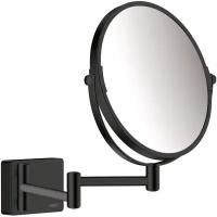 Косметическое зеркало Hansgrohe AddStoris 41791670 черный, матовый