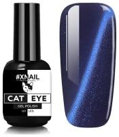 Гель лак XNAIL PROFESSIONAL Cat Eye кошачий глаз, магнитный, камуфлирующий, для дизайна ногтей, 10 мл, № 31
