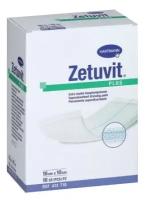 Повязка суперабсорбирующая, стерильная Zetuvit Plus/Цетувит Плюс, размер 10х10 см.,10 шт