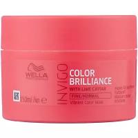 Wella Professionals Invigo Color Brilliance - Велла Инвиго Колор Бриллианс Маска-уход для защиты цвета окрашенных нормальных и тонких волос, 150 мл -