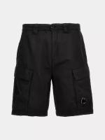 Шорты C.P. Company Cotton/Linen Cargo Shorts, черный, 50