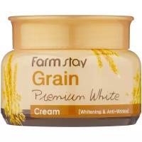 Farmstay Grain Premium White Cream Осветляющий крем для лица, 100 г