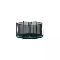 Батут Berg InGround Favorit Green 430 с сеткой Safety Net Comfort