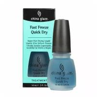 China Glaze Верхнее покрытие Fast Freeze Quick Dry