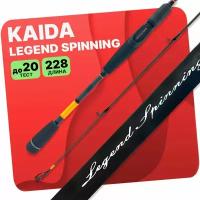 Спиннинг Kaida LEGEND Spinning Carbon 2,28m 5-20 847-520-228 - Черный