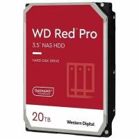 Жесткий диск HDD 20Tb Western Digital SATA-III, 512Mb, 7200rpm RED PRO (WD201KFGX)