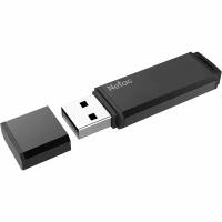 USB флешка Netac U351 128Gb black USB 2.0 (NT03U351N-128G-20BK)