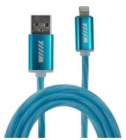 WIIIX USB - Lightning (CBL710-U8-10), 1 м, синий