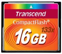 Карта памяти Transcend CompactFlash 133 16Gb, TS16GCF133