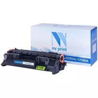 Лазерный картридж NV Print NV-CF280A, CE505A для HP LaserJet Pro M401d, M401dn, M401dw, M401a, M401dne (совместимый, чёрный, 2700 стр.)