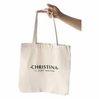 Сумка Christina Acessuaries Canvas Shopper Bag Cotton, Сумка-шоппер холщовая, 1 шт