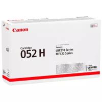 Картридж CANON 052H BK увеличенной емкости, 9 200 стр