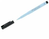 Ручка капиллярная Faber-Castell "Pitt Artist Pen Brush" (кисть, круглая) цвет 148 голубой лед, 10шт. (167448)